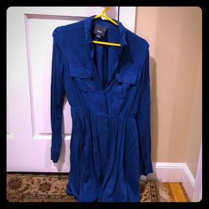 Maeve (Anthropologie) Long Sleeve Button Dress